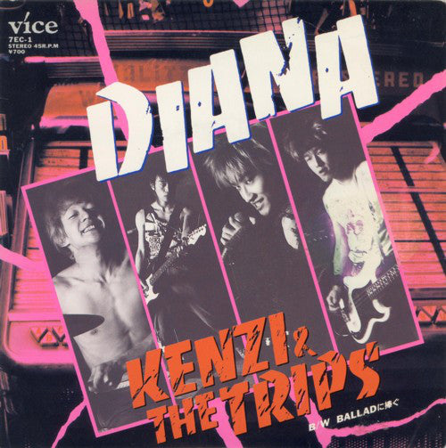 Kenzi & The Trips : Diana (7", Single)